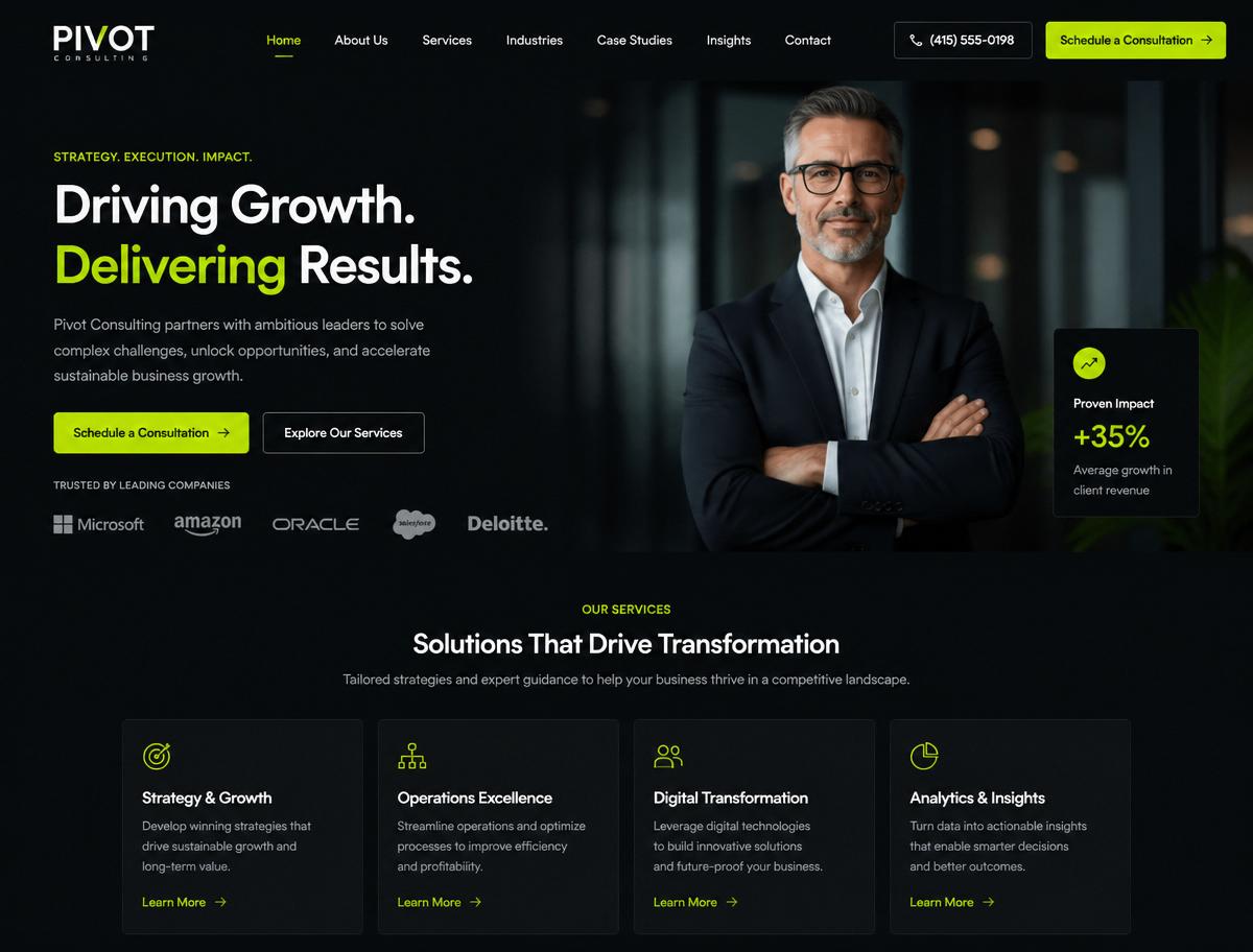 Projeto Consultoria Empresarial
