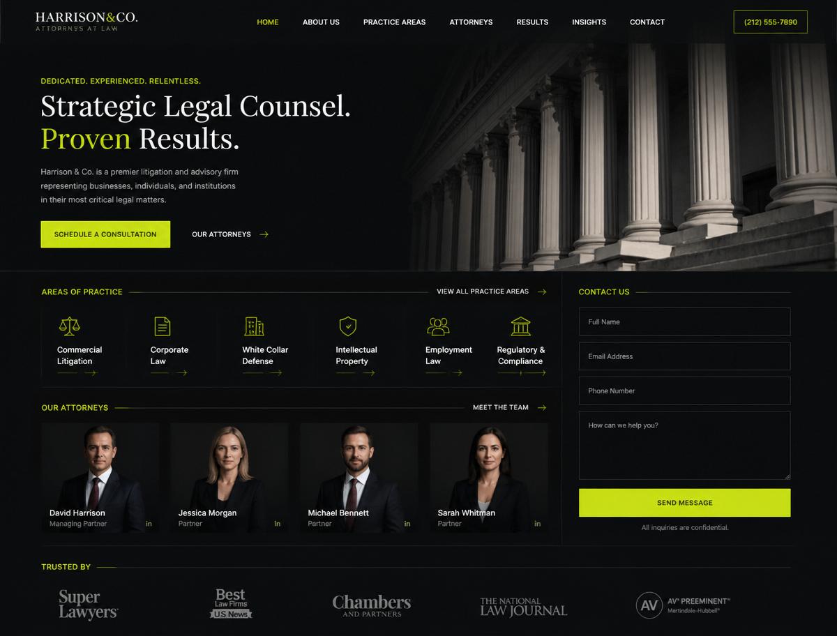 Projeto Advocacia Premium