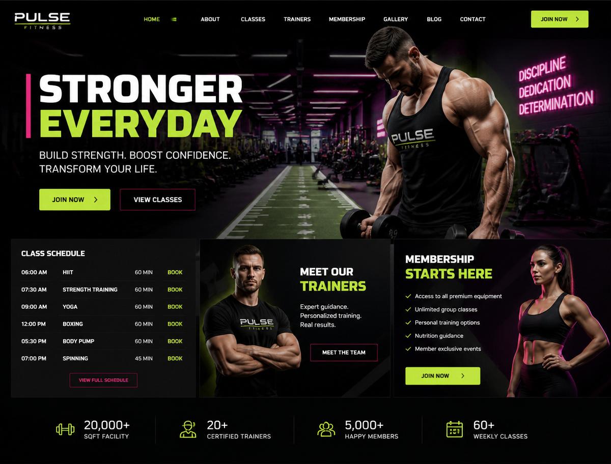 Projeto Iron Fit Academia